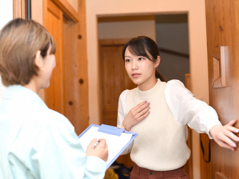 訪問営業のイメージ